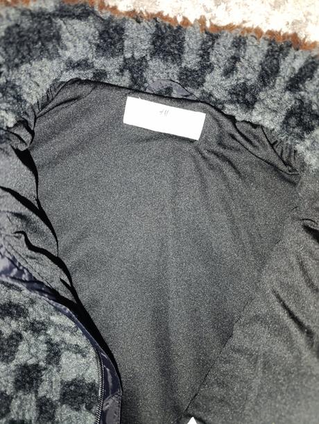 Huňatá bunda, h&m,152