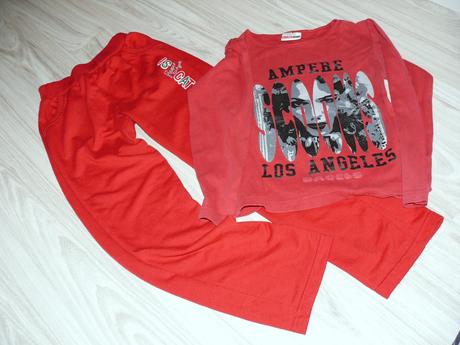 Súpravka na dvor-tepláky+tričko zdarma, crashone,134