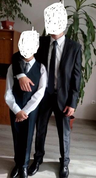 Chlapčenský oblek veľkosť 44/170 alebo pánske xs, xs