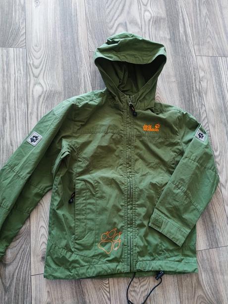 Prechodná vetrovka jack wolfskin, jack wolfskin,128