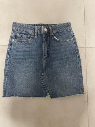 Riflová sukna superdry vel. xs/34 - nová, superdry,xs