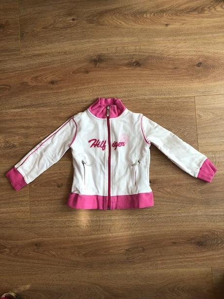 Tommy hilfiger - dievčenská mikina, tommy hilfiger,104