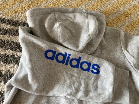 Zateplená mikinka adidas 116/122, adidas,116