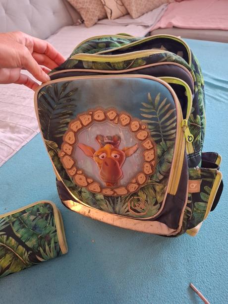 Skolska taska topgal s peracnikom, 