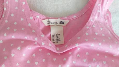 Šaty 116/122, h&m,116