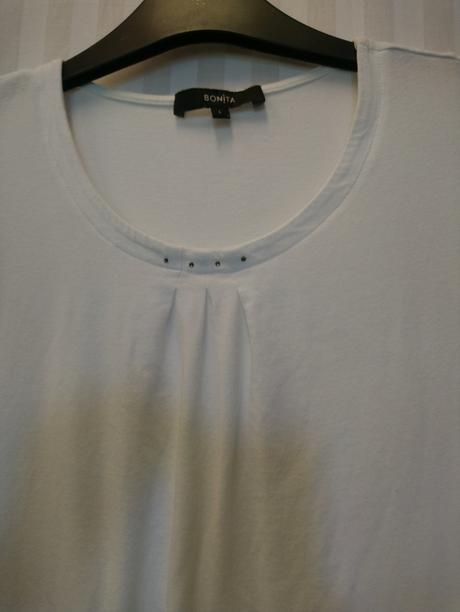 Dámsky biely modalový elastický top, bonita, l/xl, xl