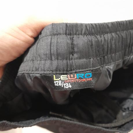 Športové nohavice - šuštiaky mierne zateplené, lewro,128