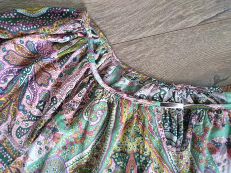 Pestrofarebná blúzka uni, 