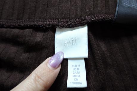 Rebrované nohavice h&m, h&m,m