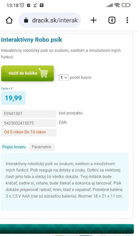 Interaktívny psík, 