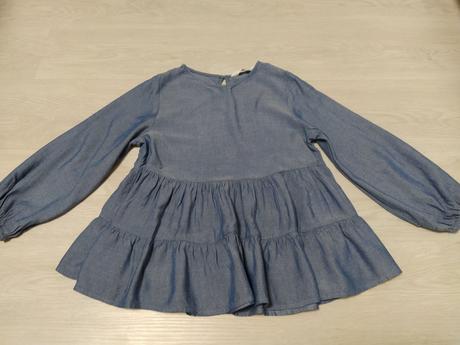 Blúzka s volánikmi.9-10 rokov, h&m,140