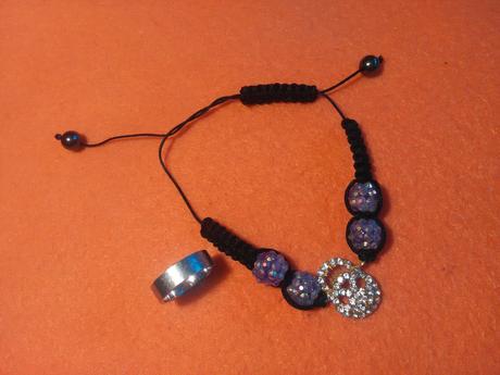 Set náramok, náušnice, prsteň., 