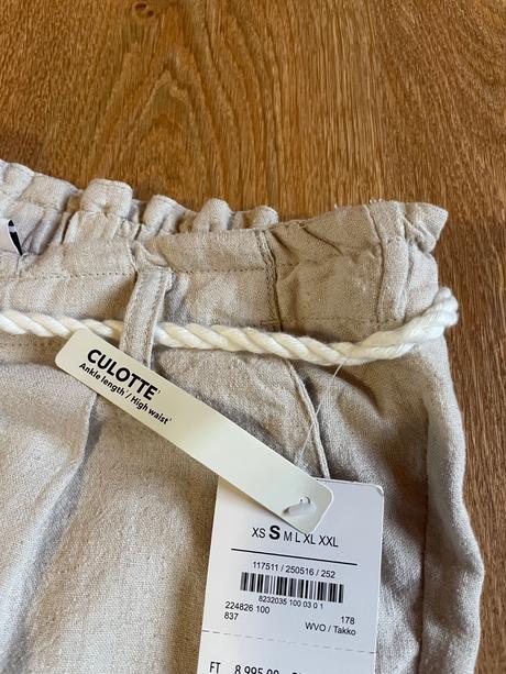 Culotte nohavice takko, takko,s