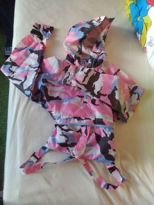 Maskáčová šušťáková bunda, 164