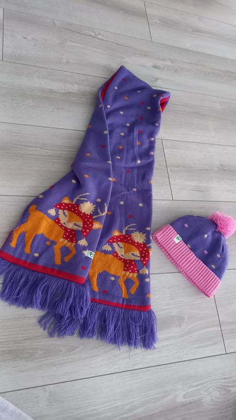 Dedoleš set čiapka +šál 2-4roky, 