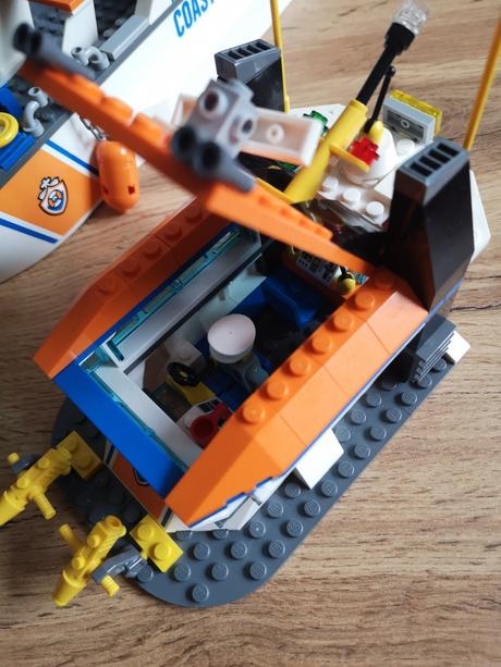 Lego city 60014 pobrežná hliadka + lego 60011, 