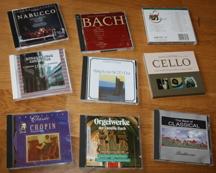 Cd vážnej hudby,