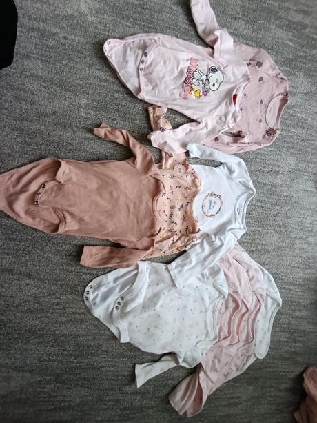 Mix oblečenia pre dievčatko 68, 68–80