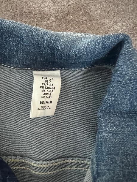 2x riflovka 128 a 140, h&m,128