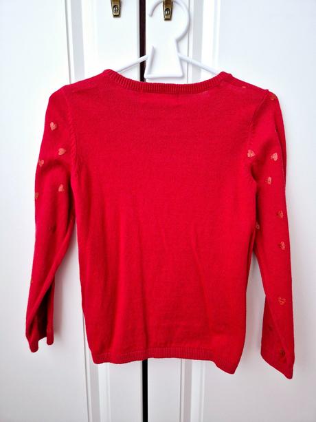 Svetrík so srdiečkami h&m, h&m,104