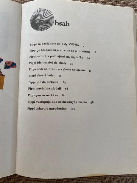 Krásna stará kniha pippi dlhá pančucha lindgr,