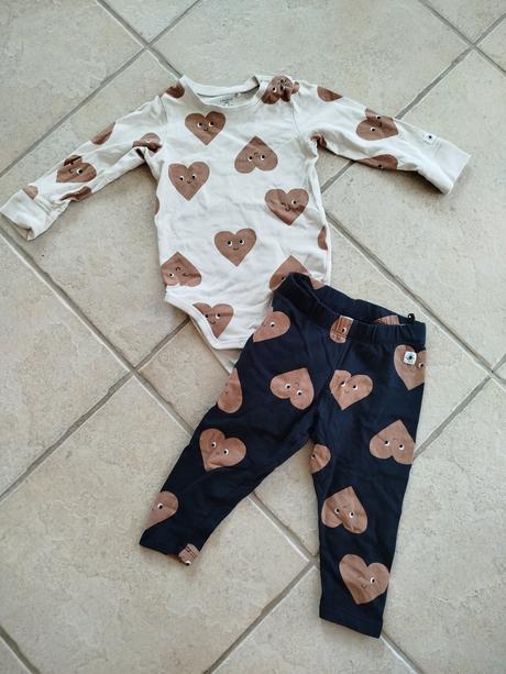 Srdiečkový komplet veľ.80, lindex,80