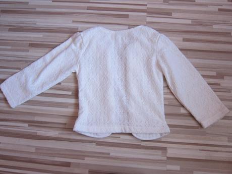 Komplet tričko,kabát a sukňa, 128