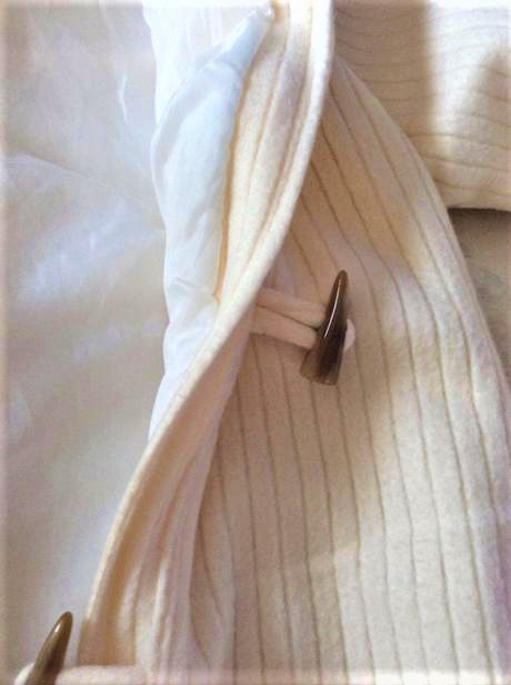 Luxusný 3/4 kabát m/l, l