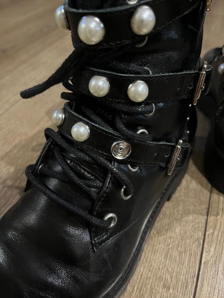 Zara kožené čižmy, zara,38