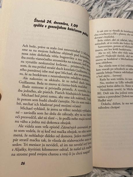 Princezná pozýva (na vianoce do genovie, na hodiny,