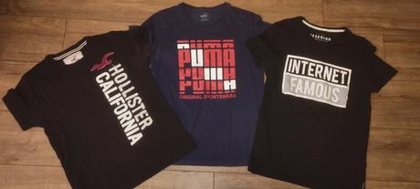 Značkové tričká, puma,s