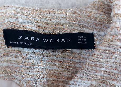 Zlatisté šaty zara, zara,m