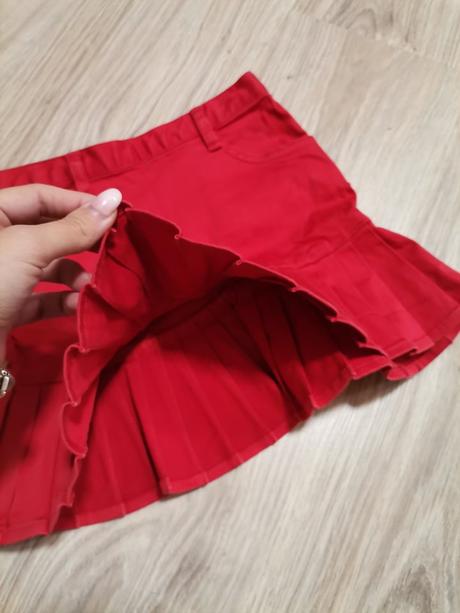 Červená sukňa gap, gap,104
