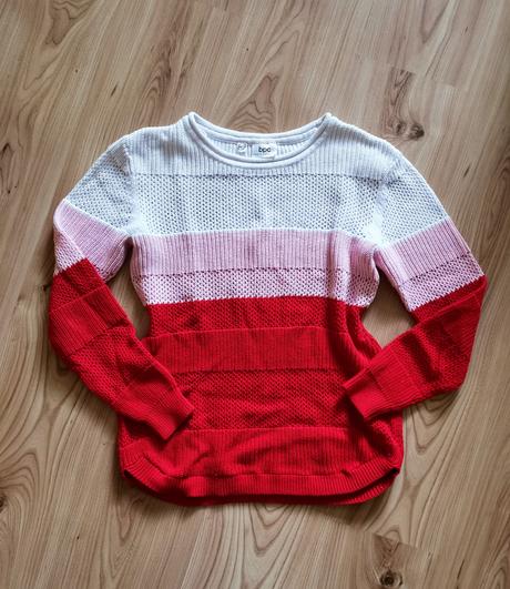 Trojfarebný pulóvrik, bonprix,s