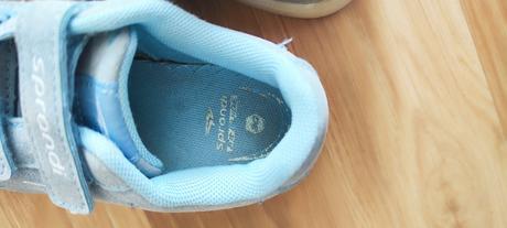 Bledo modré tenisky, sprandi,30