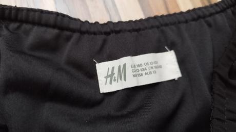 Čierne šaty 158, h&m,158