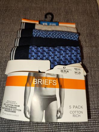 Pánske slipy, primark,xs