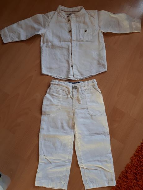 Kosela a nohavice, h&m,80