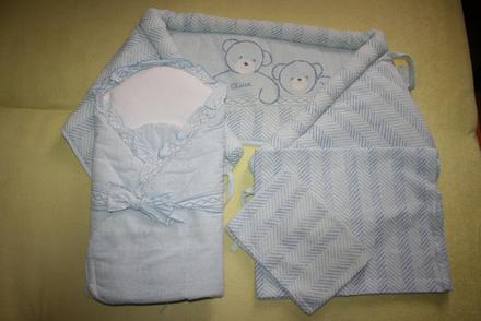 Hniezdo (mantinel),obliečky,plachta a zavinovačka, 90,130