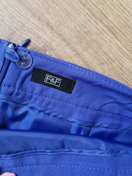Jasnomodrá sukňa f&f veľ. 42, f&f,42