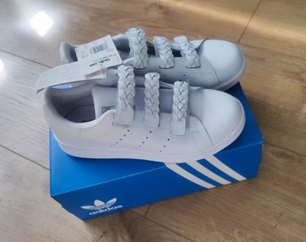 Kožené tenisky adidas stan smith, veľ. 37 1/3, adidas,37