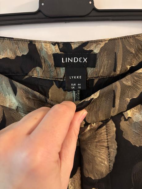 Nohavice brokat, lindex,44