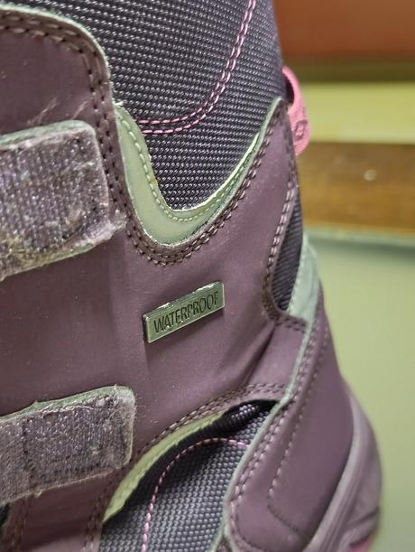 Fialové vysoke  snehule l&d veľkosť 40, 40