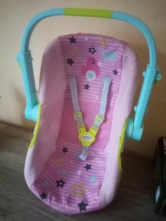 Autosedačka pre bábiku baby born, 