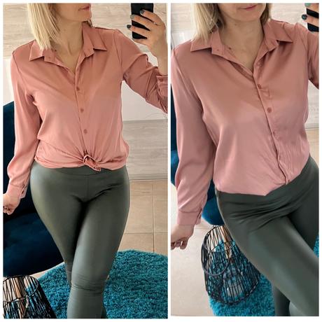 Dámska staroružová blúzka, l / m / s