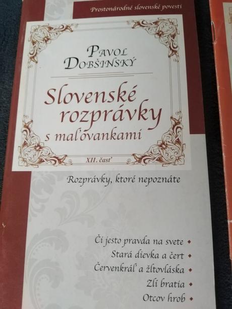 5 x slovenské rozprávky + omaľovanky,