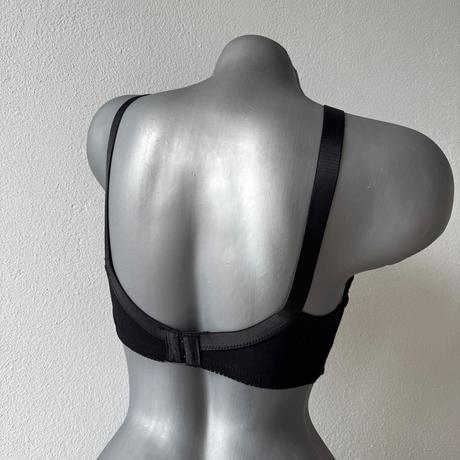 Nevystužená podprsenka bez kostíc 16170 čierna, 80d / 90d