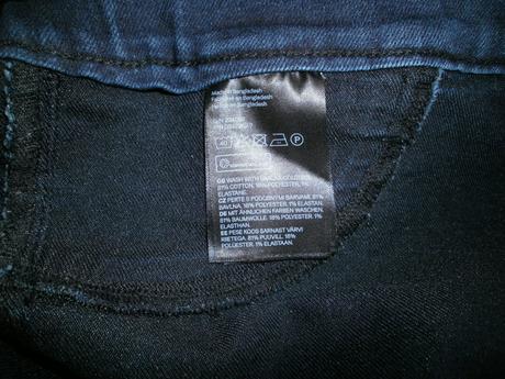1x oblečené stredne hrubé džegínsy m 36/38, h&m,m
