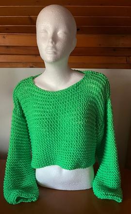 Pletený svetríkový top, m / s