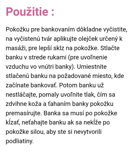 Masážna banka na tvár,